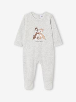 Baby-Pyjama,  overpyjama-Babyslaappakje jongens Disney® Tic & Tac van fluweel