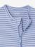 Set van 3 pyjama's van jersey met rits BASICS cappuccino+chambrayblauw+rouge - vertbaudet enfant 