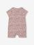 Combinaison fleurie naissance personnalisable blanc imprimé+écru - vertbaudet enfant 