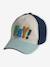 Casquette HEY! garçon bleu+bleu canard+vert - vertbaudet enfant 