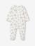 Set van 3 pyjama's van jersey met rits BASICS cappuccino+chambrayblauw+rouge - vertbaudet enfant 