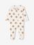 Lot de 3 pyjamas bébé en jersey ouverture zippée BASICS bleu chambray+blush+cappuccino - vertbaudet enfant 