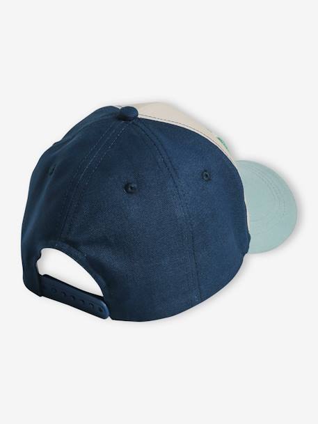 Casquette HEY! garçon bleu+bleu canard+vert - vertbaudet enfant 
