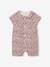 Combinaison fleurie naissance personnalisable blanc imprimé+écru - vertbaudet enfant 
