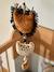Mobile musical Animaux ETHNIC cannelle - vertbaudet enfant 