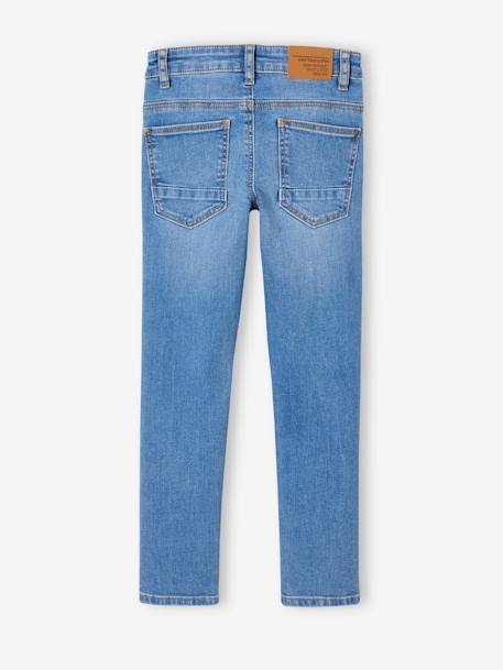Slim fit jongensjeans Morphologik 'waterless' heupomtrek SMALL DENIM DONKERGRIJS+denimgrijs+double stone+RUW DENIM+STONE+zwart denim - vertbaudet enfant 