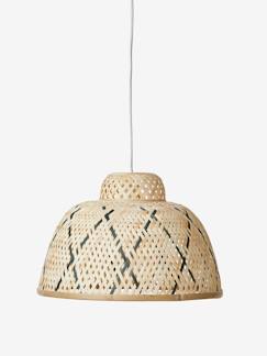 Linnengoed en decoratie-Kap voor tweekleurige bamboe hanglamp