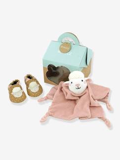 Schoenen-Baby schoenen 17-26-Slofjes-Cadeauset voor pasgeborenen slofjes + knuffel ROBEEZ©