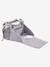 Sac à langer Sydney II beige imprimé+gris imprimé - vertbaudet enfant 