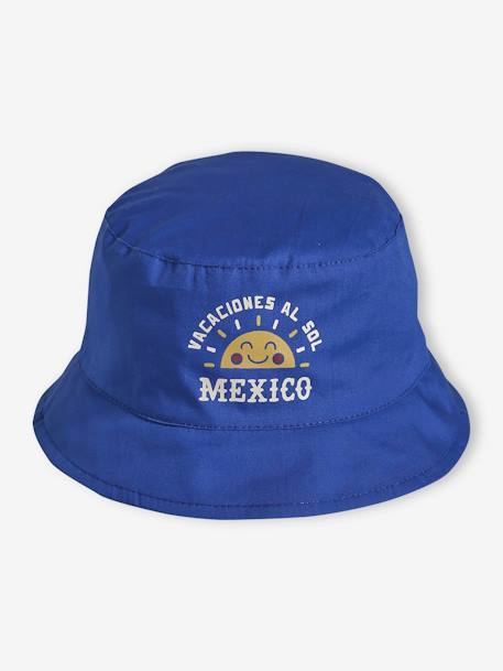 Bob réversible Mexico bébé garçon bleu roi - vertbaudet enfant 