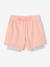 Short fille sport 2 en 1 matière technique corail+marine - vertbaudet enfant 