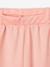 Sportshort 2 in 1 voor meisjes van technisch materiaal koraal+marineblauw - vertbaudet enfant 