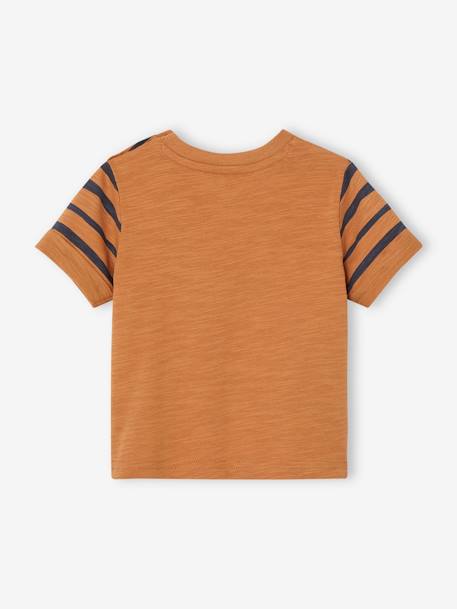T-shirt Hello le soleil bébé caramel - vertbaudet enfant 