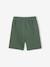 Lot de 2 bermudas garçon en molleton lot encre+lot rouge+vert sauge - vertbaudet enfant 