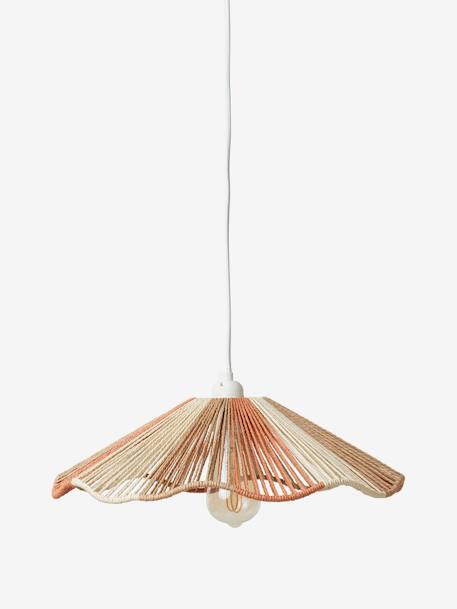 Abat-jour pour suspension en corde multicolore terracotta - vertbaudet enfant 