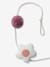 Guirlande fleurs et pompons rose imprimé - vertbaudet enfant 