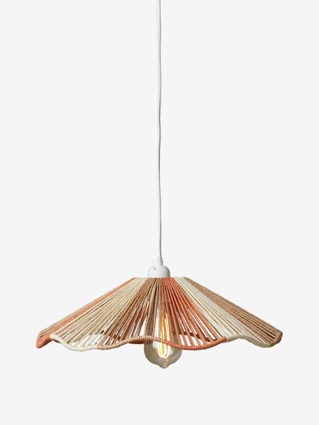 Abat-jour pour suspension en corde multicolore terracotta - vertbaudet enfant 