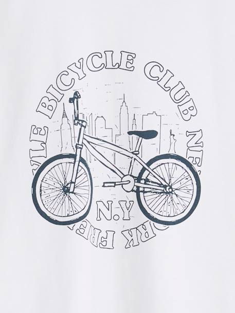 Set van 3 bijpassende jongensshirts met lange mouwen antraciet+bordeauxrood+wit - vertbaudet enfant 