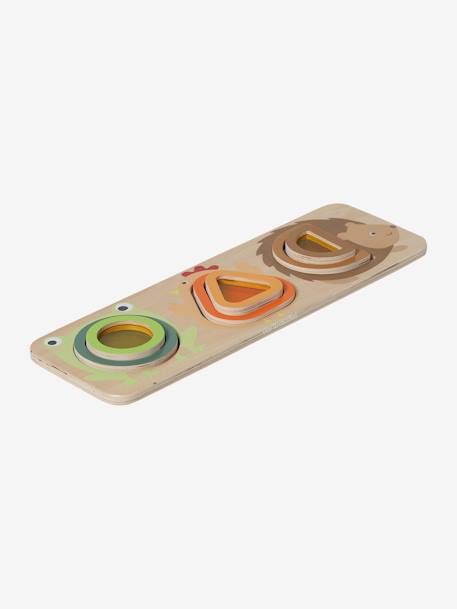 Planche optique avec formes d'animaux en bois FSC® bois - vertbaudet enfant 