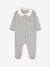 Set van 3 slaappakjes 'hartjes' baby van interlock nachtblauw - vertbaudet enfant 