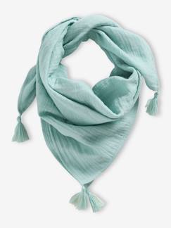 Meisje-Gepersonaliseerde effen sjaal met kwastjes voor meisjes