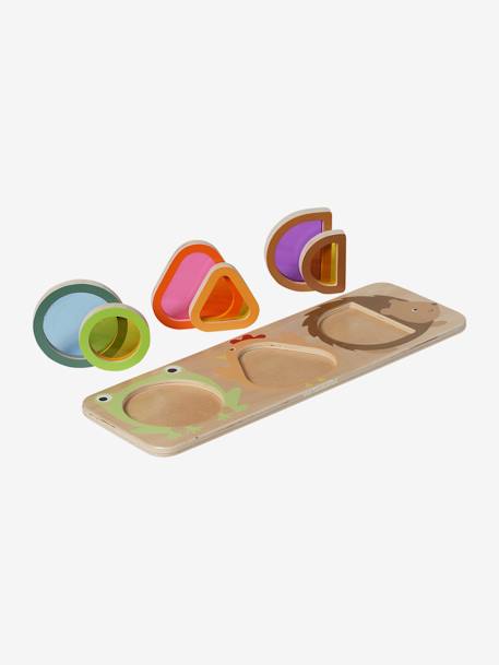 Planche optique avec formes d'animaux en bois FSC® bois - vertbaudet enfant 