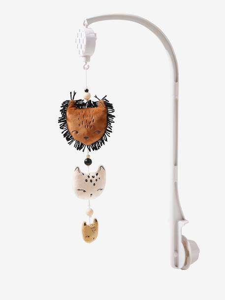 Mobile musical Animaux ETHNIC cannelle - vertbaudet enfant 