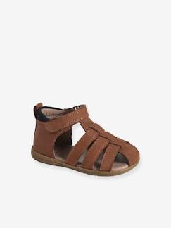 -Chaussures premiers pas bébé scratchs 