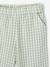 Meisjesset blouse + 7/8e broek saliegroen+snoepjesroze - vertbaudet enfant 