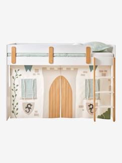 Slaapkamer en Opbergoplossingen-Slaapkamer-Babybedje, Kinderbedden-Kinderbedden-Een Ridderbed voor een halfhoogslaper uit de Everest-lijn.