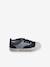 Gestreepte babysneakers van canvas met elastische veters blauw, gestreept - vertbaudet enfant 