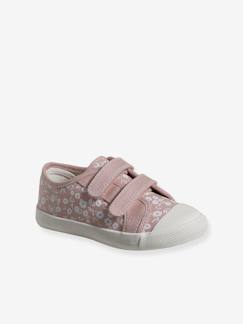 Chaussures-Chaussures fille 23-38-Baskets scratchées toile fille collection maternelle
