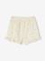 Short fille à volant écru+vert sauge - vertbaudet enfant 