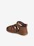 Chaussures premiers pas bébé scratchs lot beige+marine+marron - vertbaudet enfant 