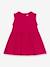 Mouwloze linnen jurk PETIT BATEAU rood - vertbaudet enfant 