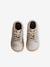 Chaussures premiers pas bébé lacets beige irisé+camel+MARRON CLAIR UNI - vertbaudet enfant 