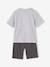 Tweekleurige pyjashort voor jongens Super Mario® antraciet - vertbaudet enfant 