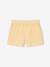 Ensemble fille blouse short en gaze de coton jaune pastel+lilas+vanille+vert sauge - vertbaudet enfant 