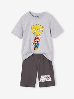 -Tweekleurige pyjashort voor jongens Super Mario®