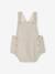 Combinaison bébé naissance forme barboteuse bleu chambray rayé+écru - vertbaudet enfant 