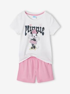 Meisje-Pyjama, pyjamapakje-Tweekleurige korte pyjamabroek meisjes Disney® Minnie