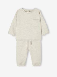 Baby-Babyset-Molton babyset met sweater en harembroek