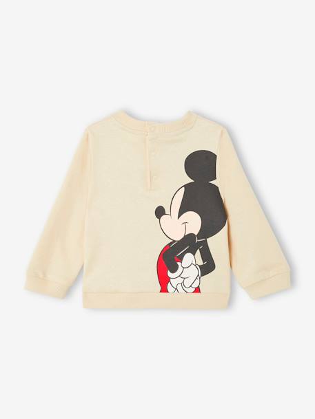 Sweat-shirt bébé Disney® Mickey écru - vertbaudet enfant 