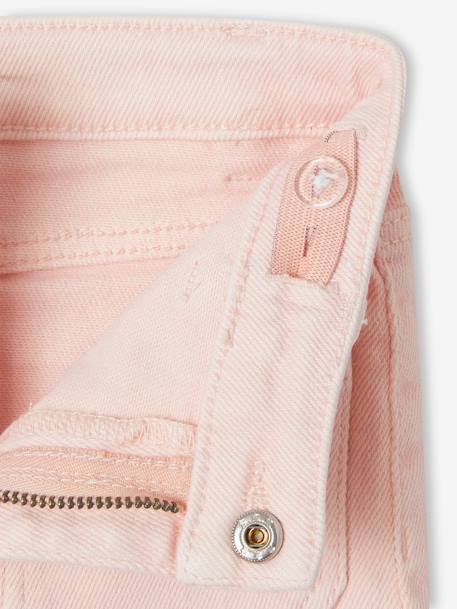 Pantalon évasé 7/8 ème fille rose pâle - vertbaudet enfant 