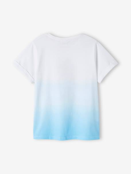 Tie and dye meisjesshirt Disney® Lilo hemelsblauw - vertbaudet enfant 