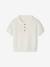 Polo en tricot bébé écru - vertbaudet enfant 