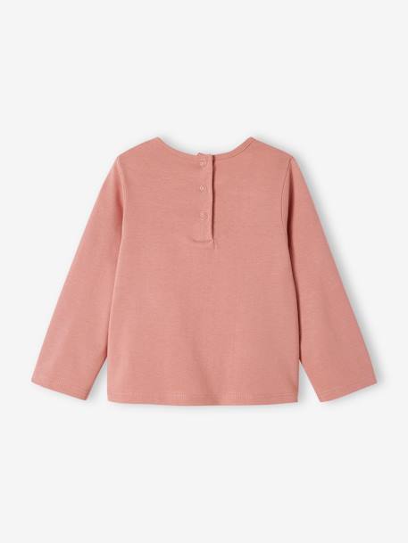 Babyshirt Basics lange mouwen rozenhout - vertbaudet enfant 