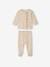 Lot de 2 pyjamas bébé 2 pièces en jersey écru - vertbaudet enfant 