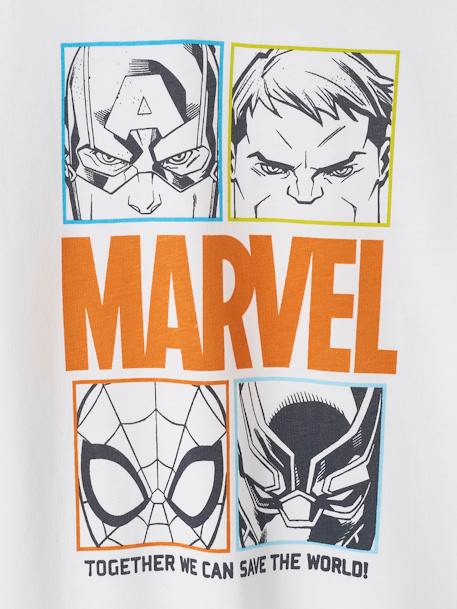Tweekleurige pyjashort voor jongens Marvel® Avengers antraciet - vertbaudet enfant 