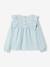 Blouse à volants en broderie anglaise fille bleu ciel - vertbaudet enfant 
